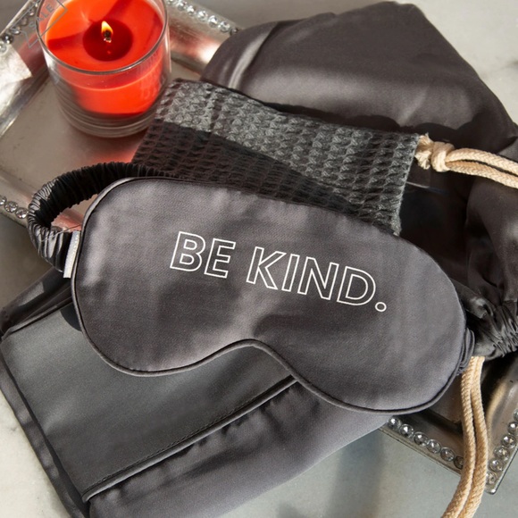 Ettitude Other - NEW BE KIND. Wellness Set - Face Towel, Eye Mask and Silk Pillowcase Trio